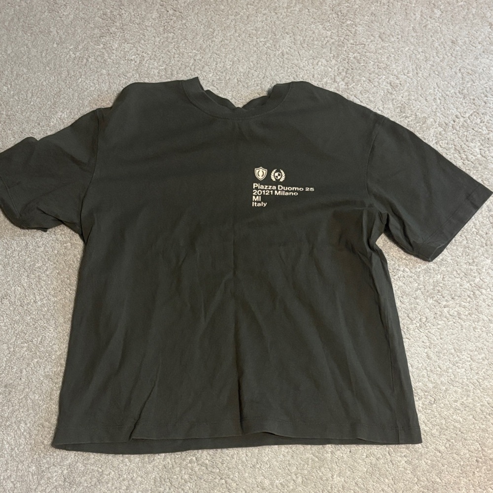 H&M Dark Green Short Sleeve Tee